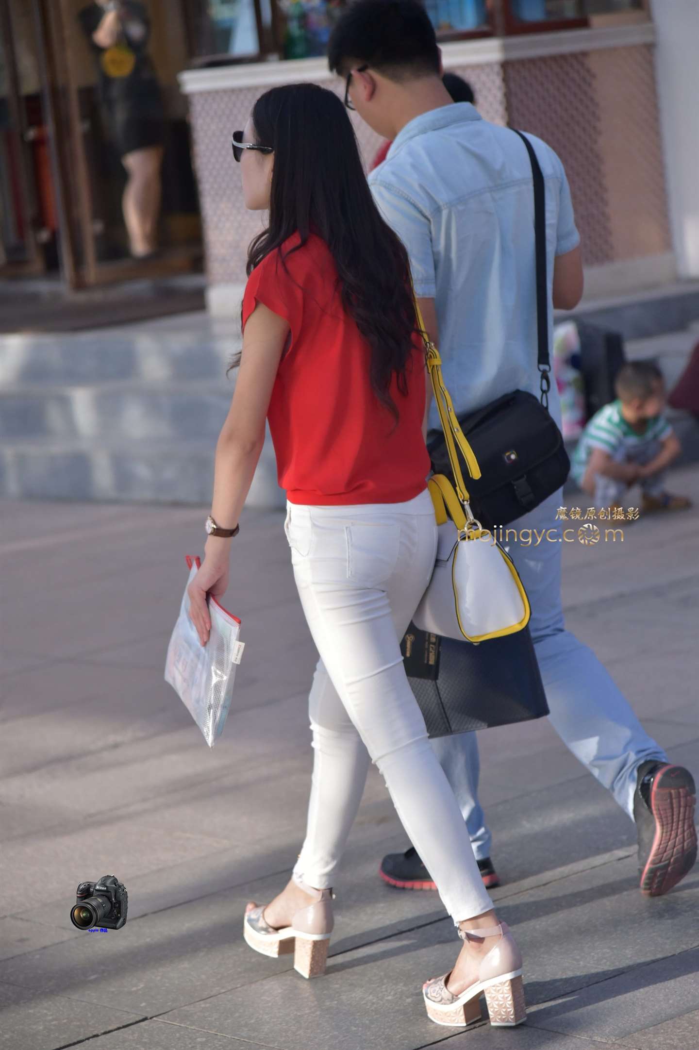 2015-08-28j紧身长白裤少妇（11P）-流行馆