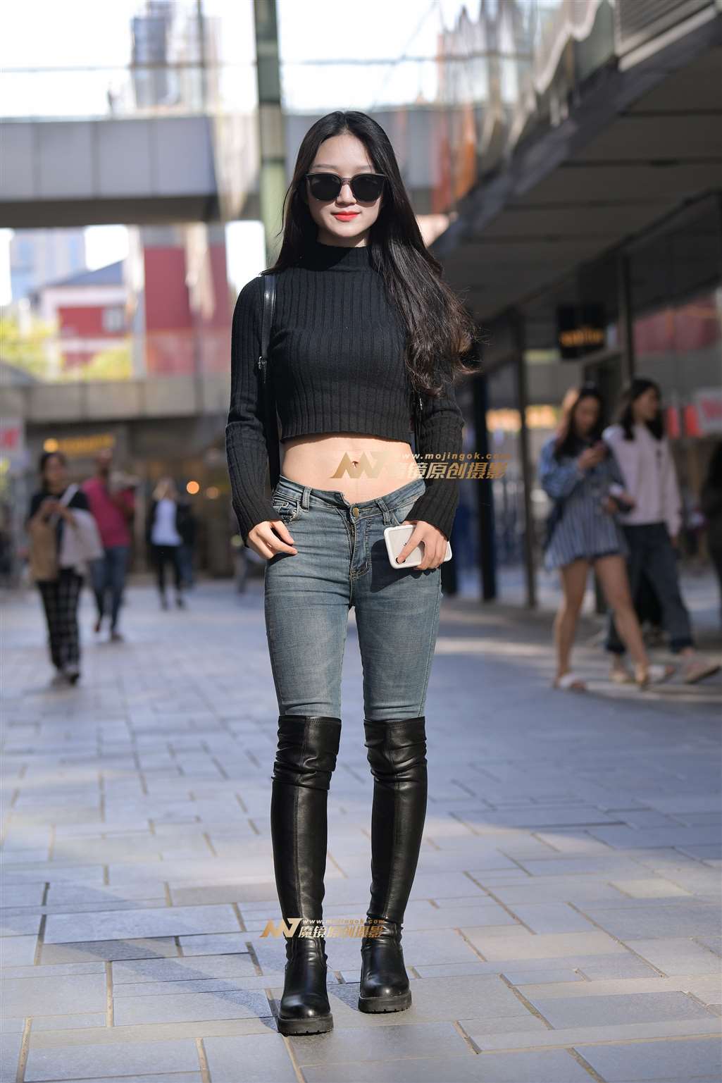图片[4]-【红石赛帖】漂亮的牛仔裤美女-流行馆