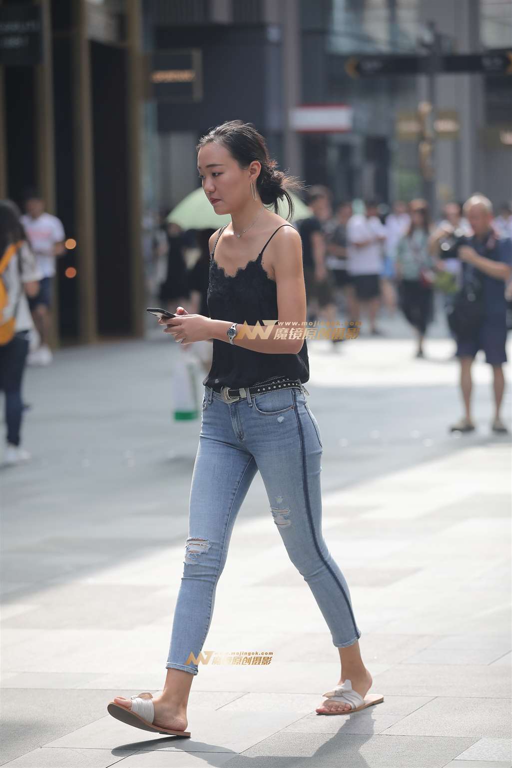 图片[4]-【凯恩赛帖】紧身牛仔-流行馆