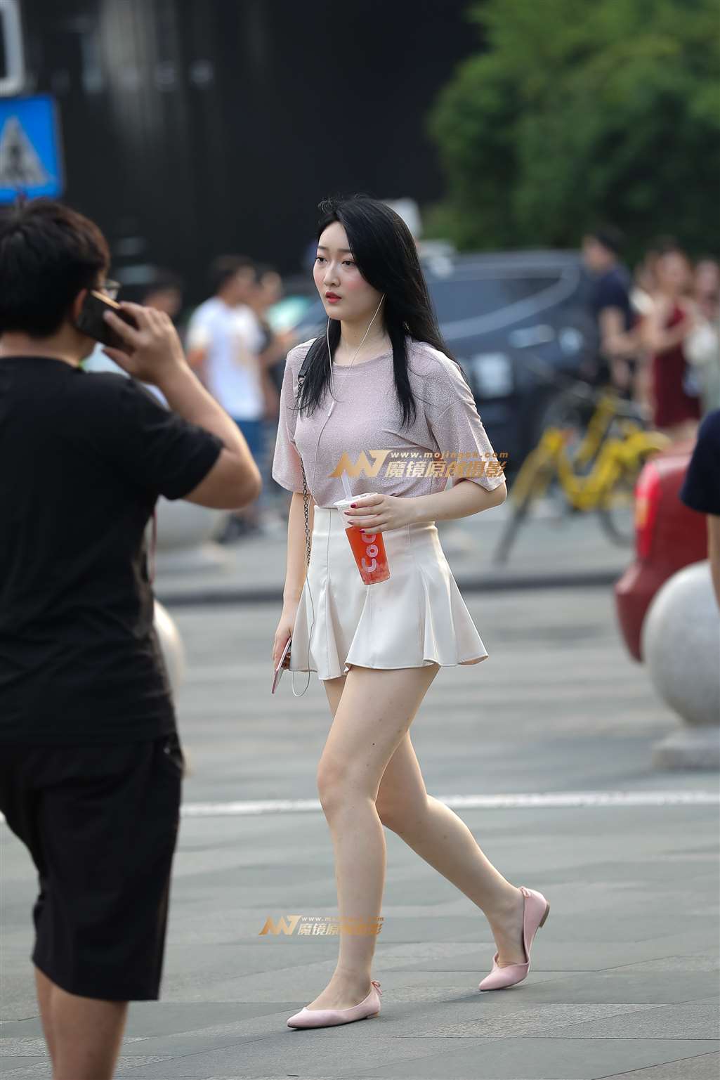 图片[4]-【凯恩赛帖】白皙短裙女孩 真诱人-流行馆