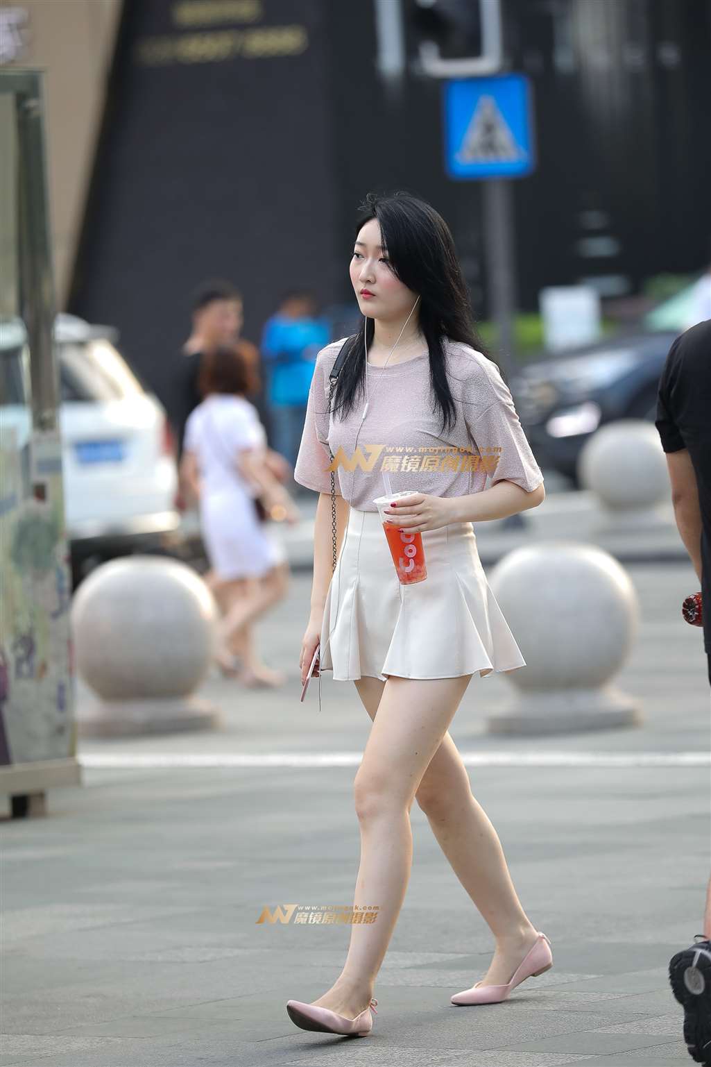 图片[5]-【凯恩赛帖】白皙短裙女孩 真诱人-流行馆