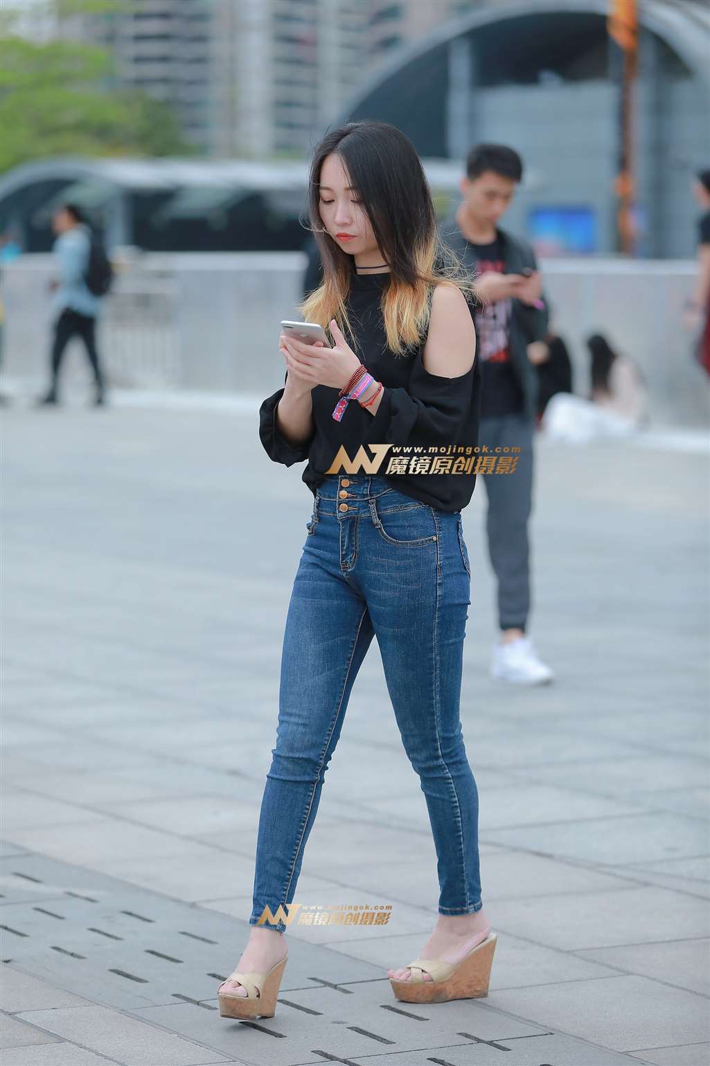 【视觉冲击赛贴】小裤脚，紧牛女友-流行馆
