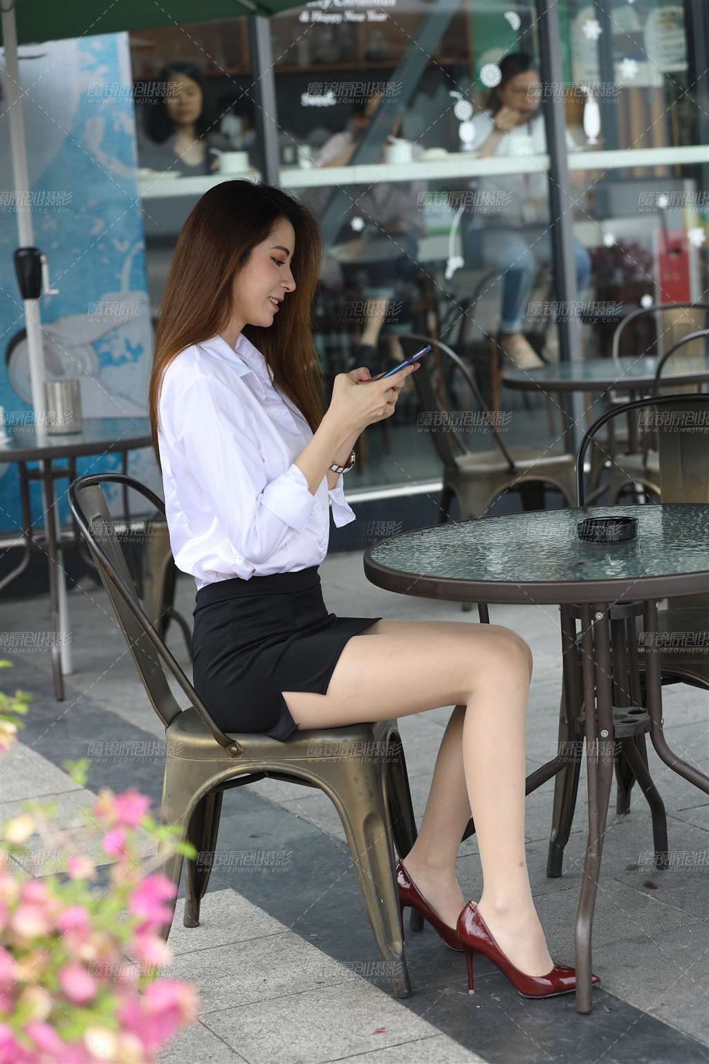 【范家辉模拍作品】美女丝足OL【套图+视频】-流行馆