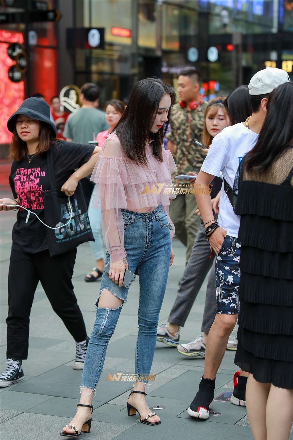 图片[4]-【凯恩赛贴】甜美紧牛美女-流行馆