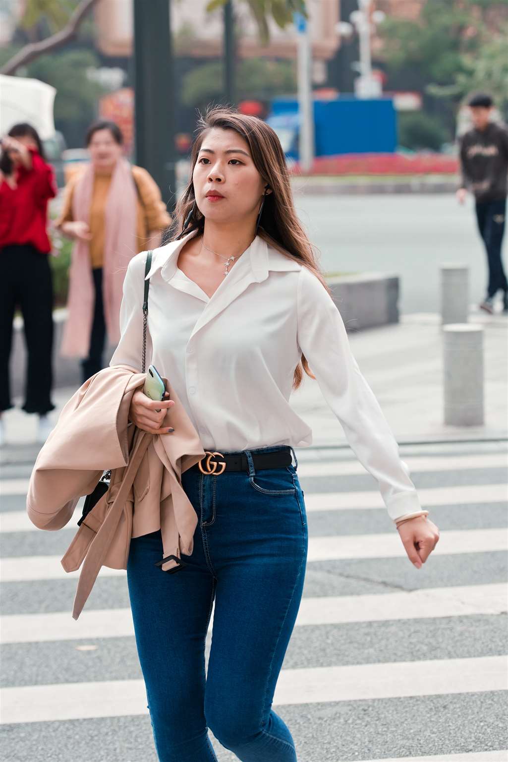 图片[5]-【御风街拍】丰硕的紧牛女郎-流行馆