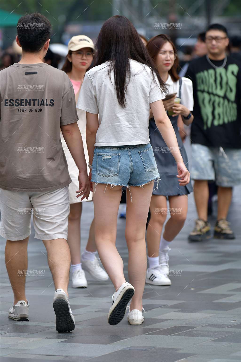 图片[3]-摇曳牛仔热裤美女-流行馆