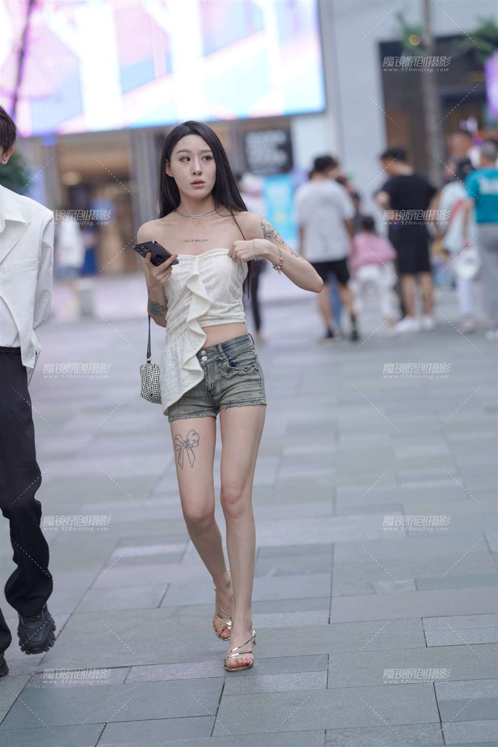图片[3]-热裤长腿-流行馆