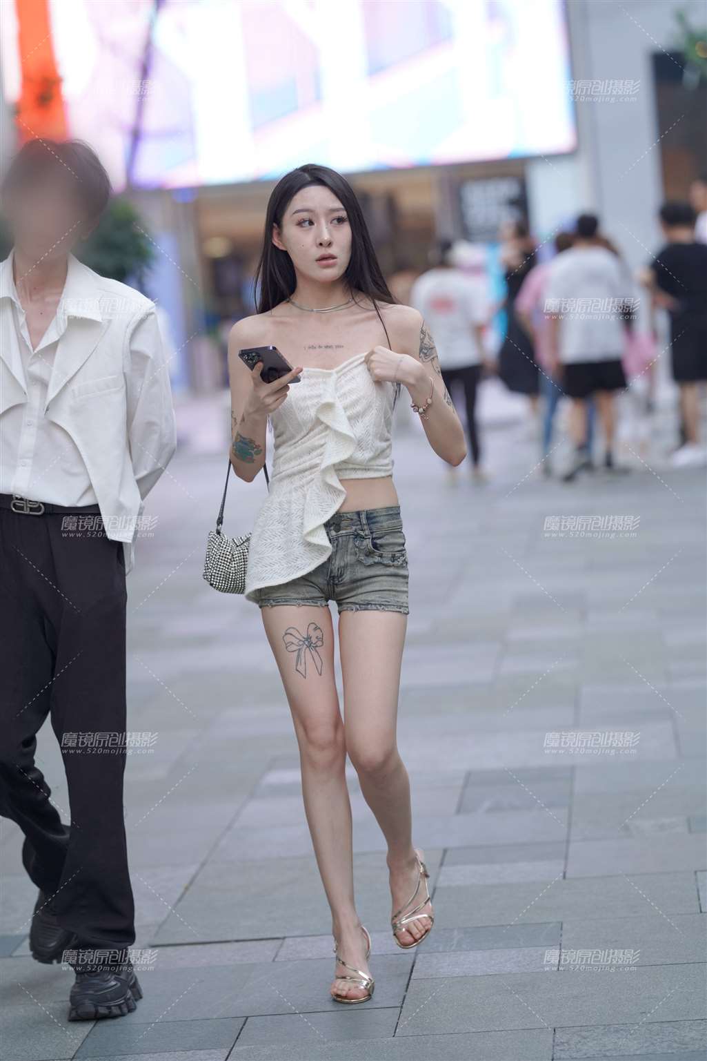 图片[4]-热裤长腿-流行馆
