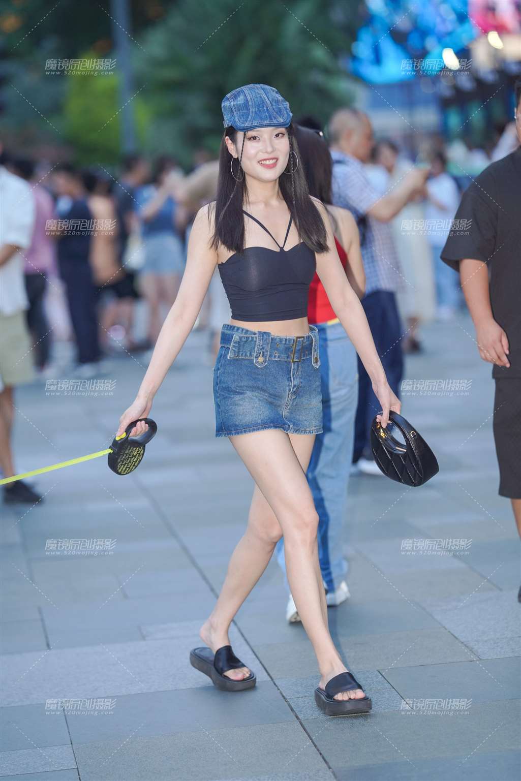 图片[3]-牛仔裙美眉-流行馆