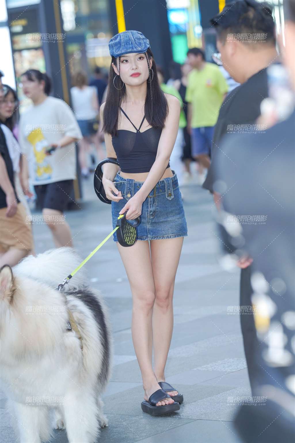 图片[5]-牛仔裙美眉-流行馆