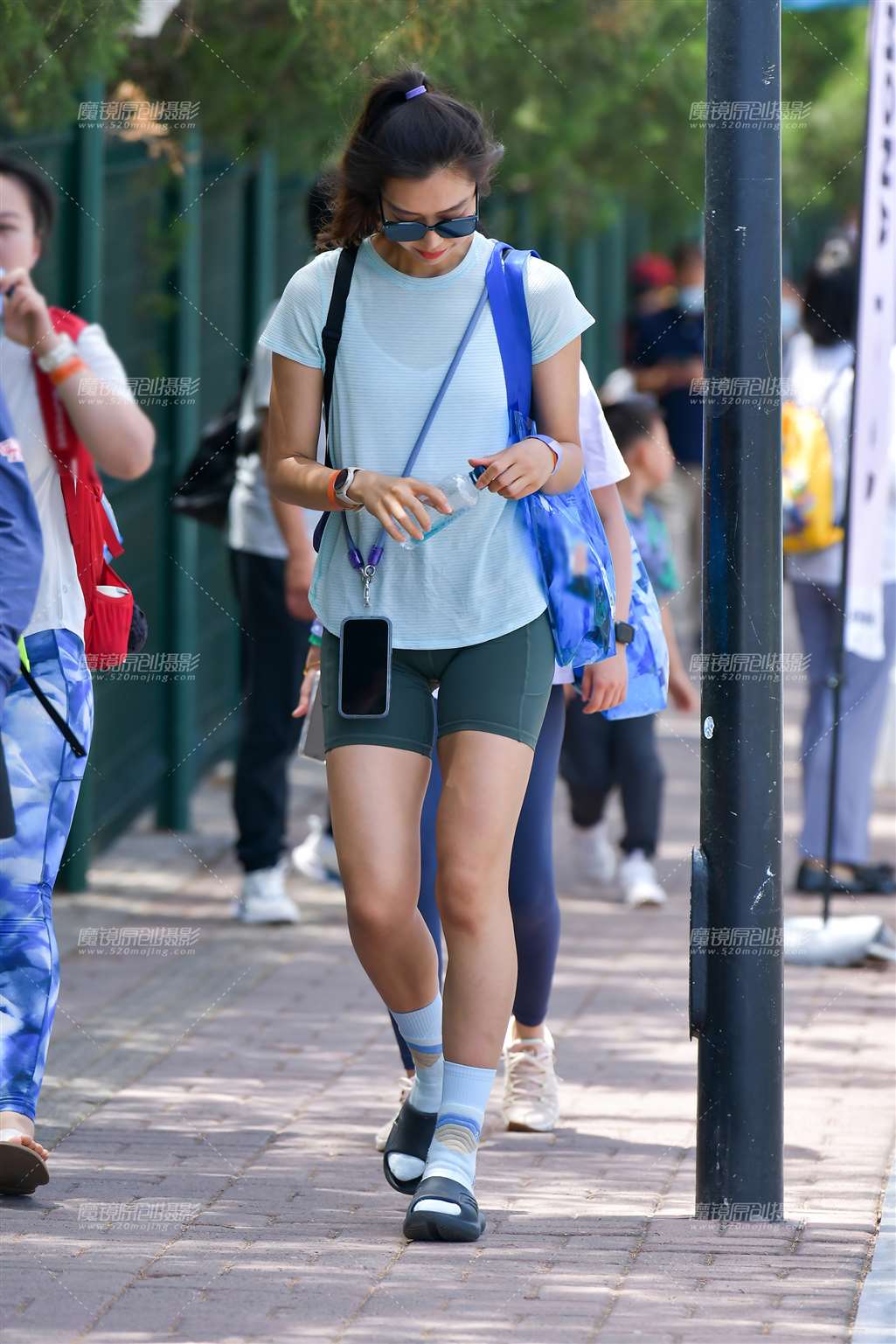 图片[3]-骑行瑜伽裤美女-流行馆