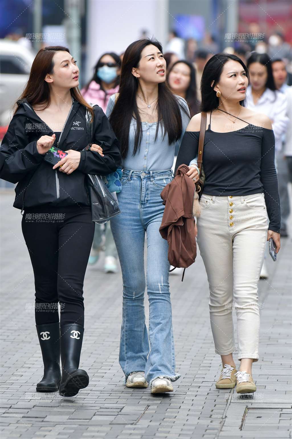 图片[5]-逛街牛仔裤美女-流行馆