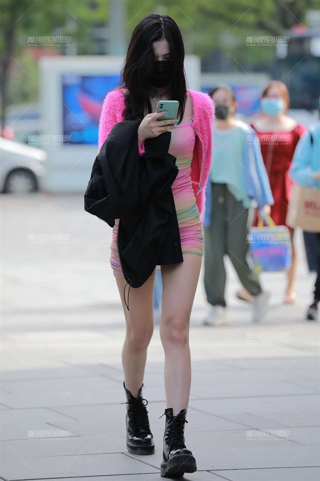 图片[3]-紧身包臀裙美女-流行馆