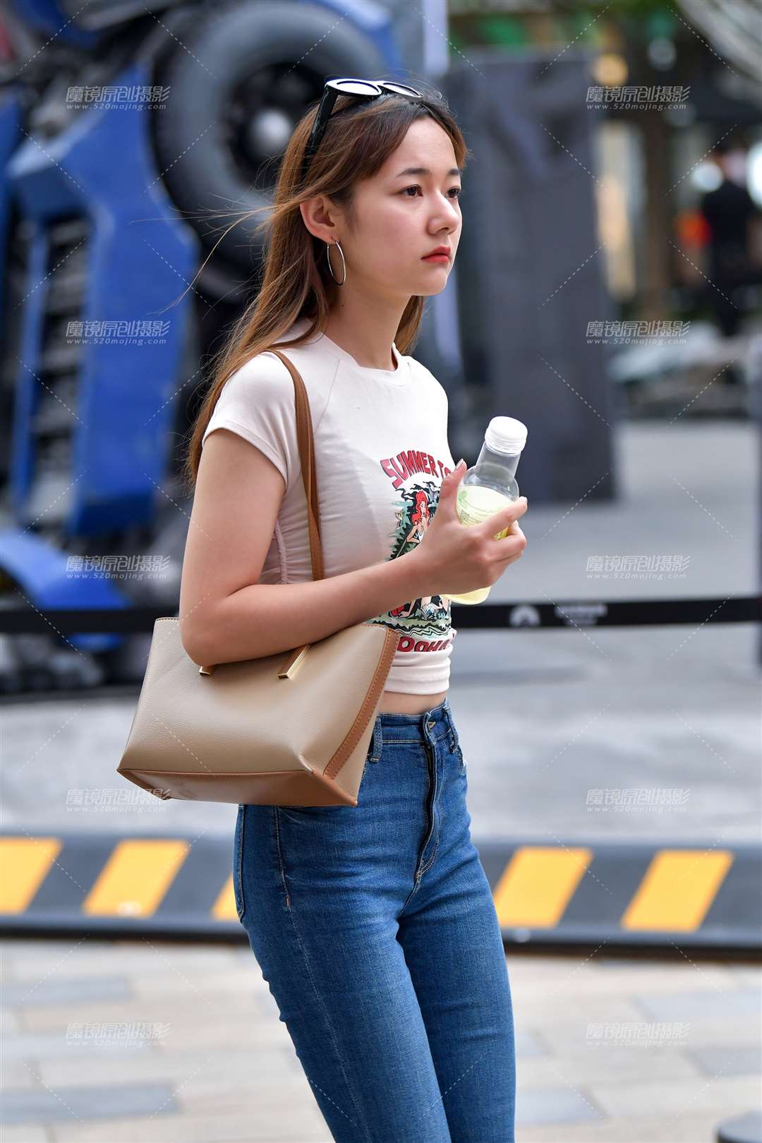 图片[4]-文静牛仔裤美女-流行馆