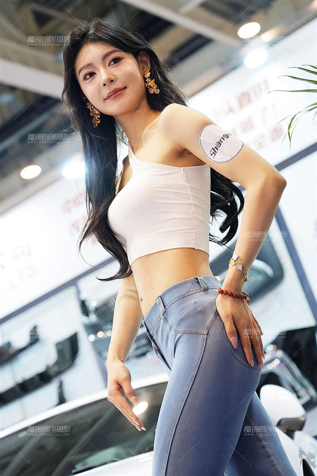 图片[4]-紧身牛仔裤靓模（6K）-流行馆