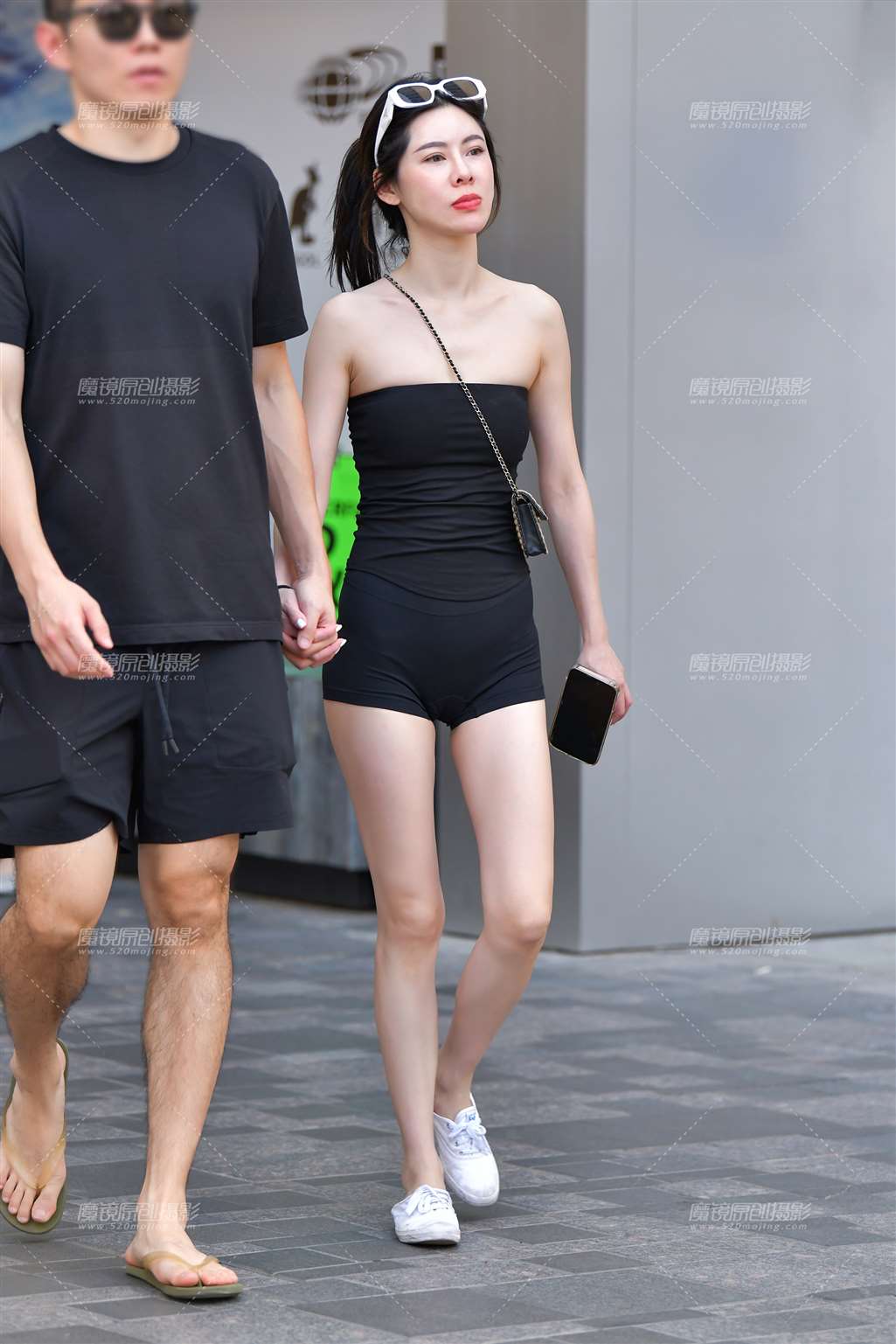 图片[4]-超级漂亮气质热裤美女-流行馆