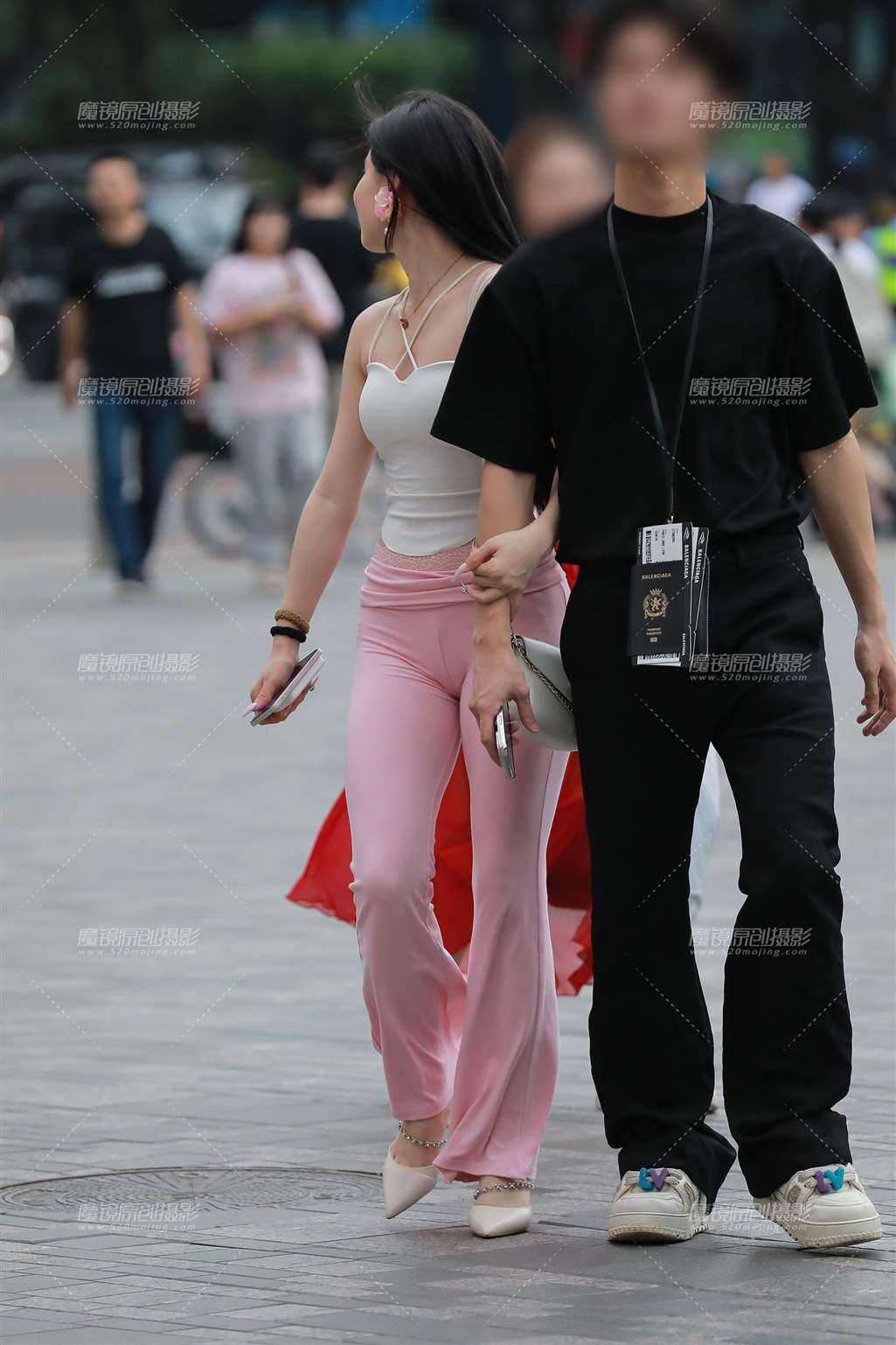 图片[3]-粉色紧身裤女友-流行馆