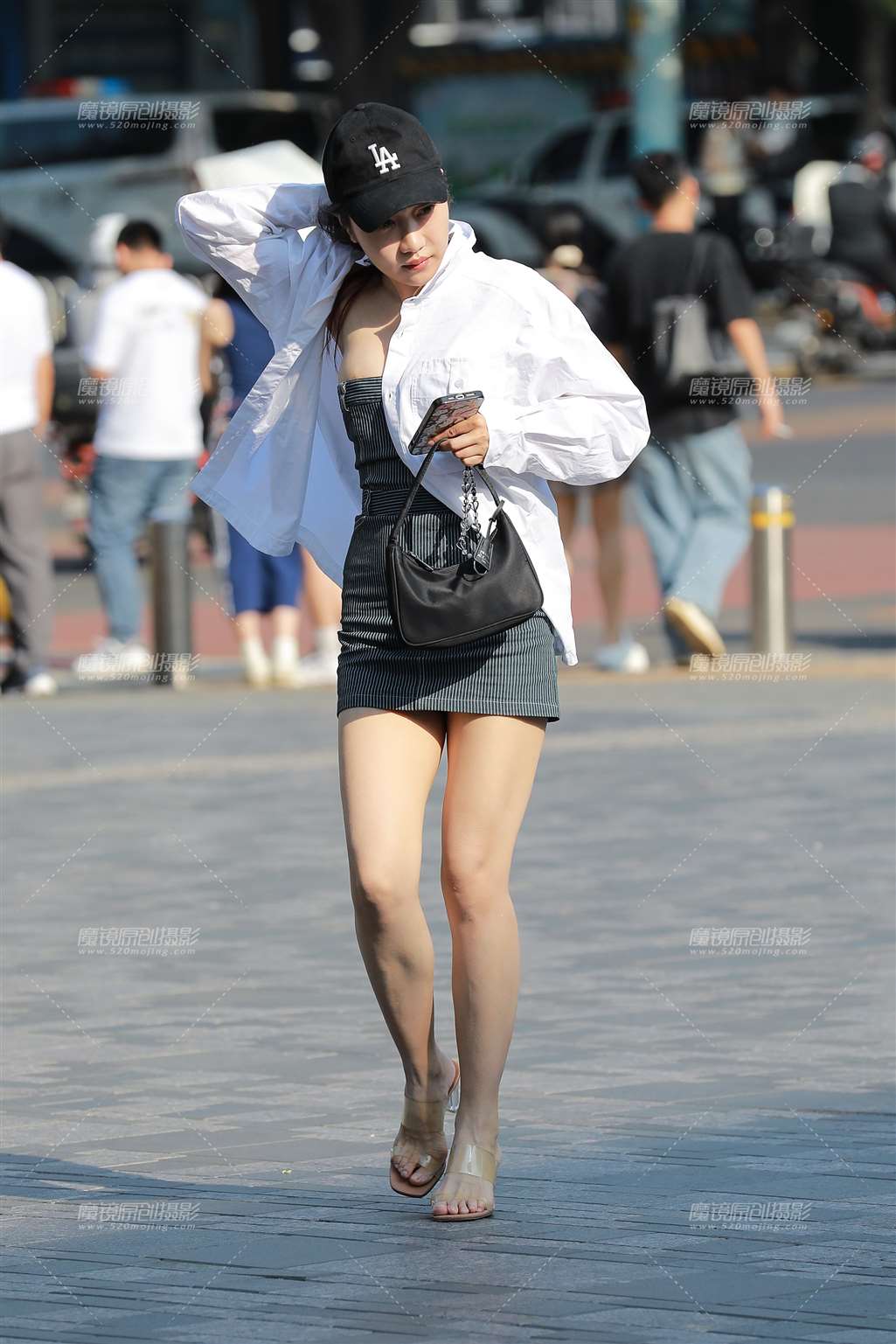 图片[4]-白衬衫美女-流行馆