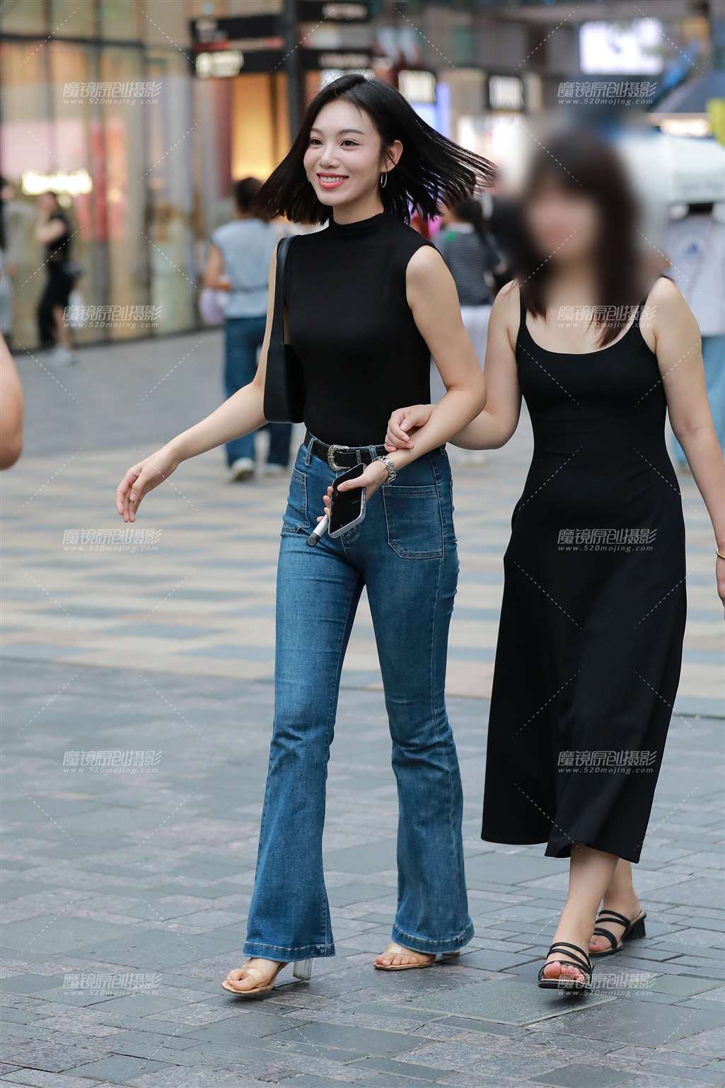 图片[3]-搭讪牛仔裤美女-流行馆