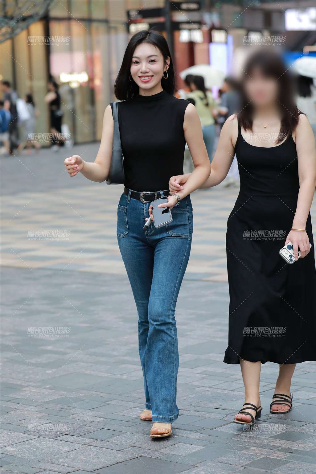 图片[4]-搭讪牛仔裤美女-流行馆