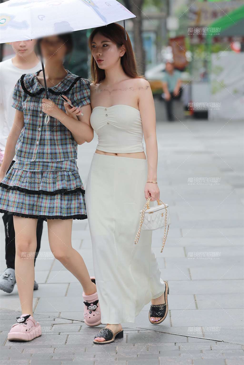 图片[3]-性感白裙美女-流行馆