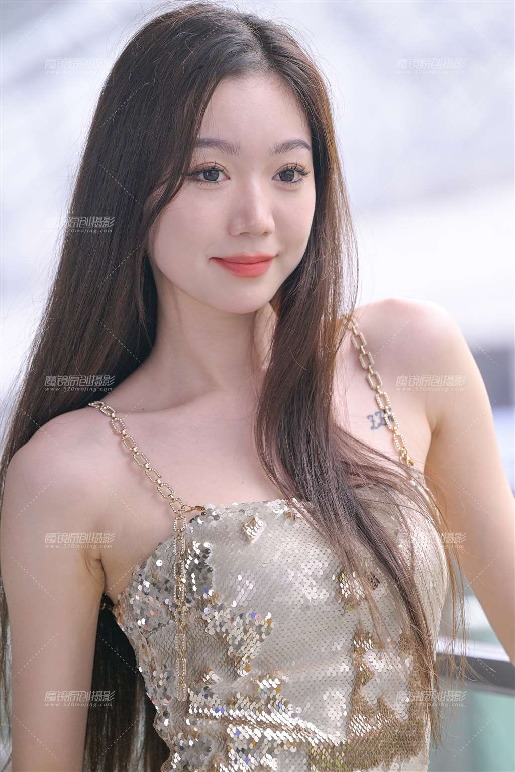 图片[5]-白嫩短裙礼仪美女-流行馆