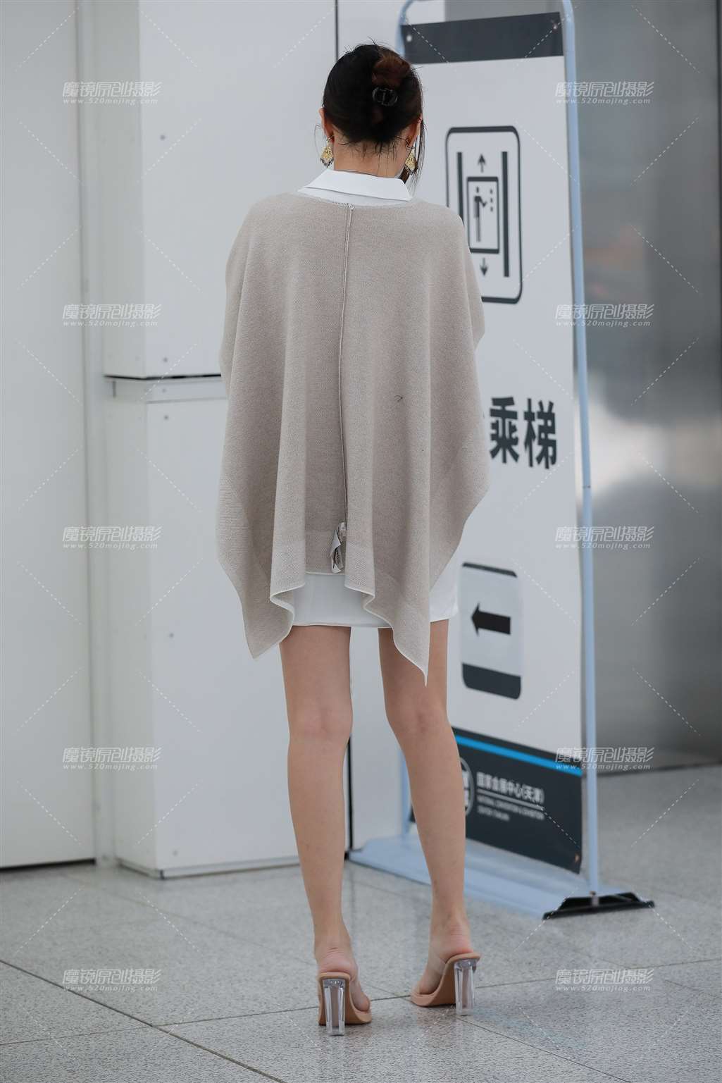 图片[5]-白裙高跟美女-流行馆