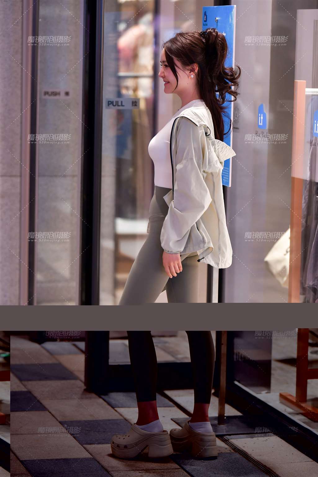 图片[2]-搭讪青色紧身裤美女-流行馆