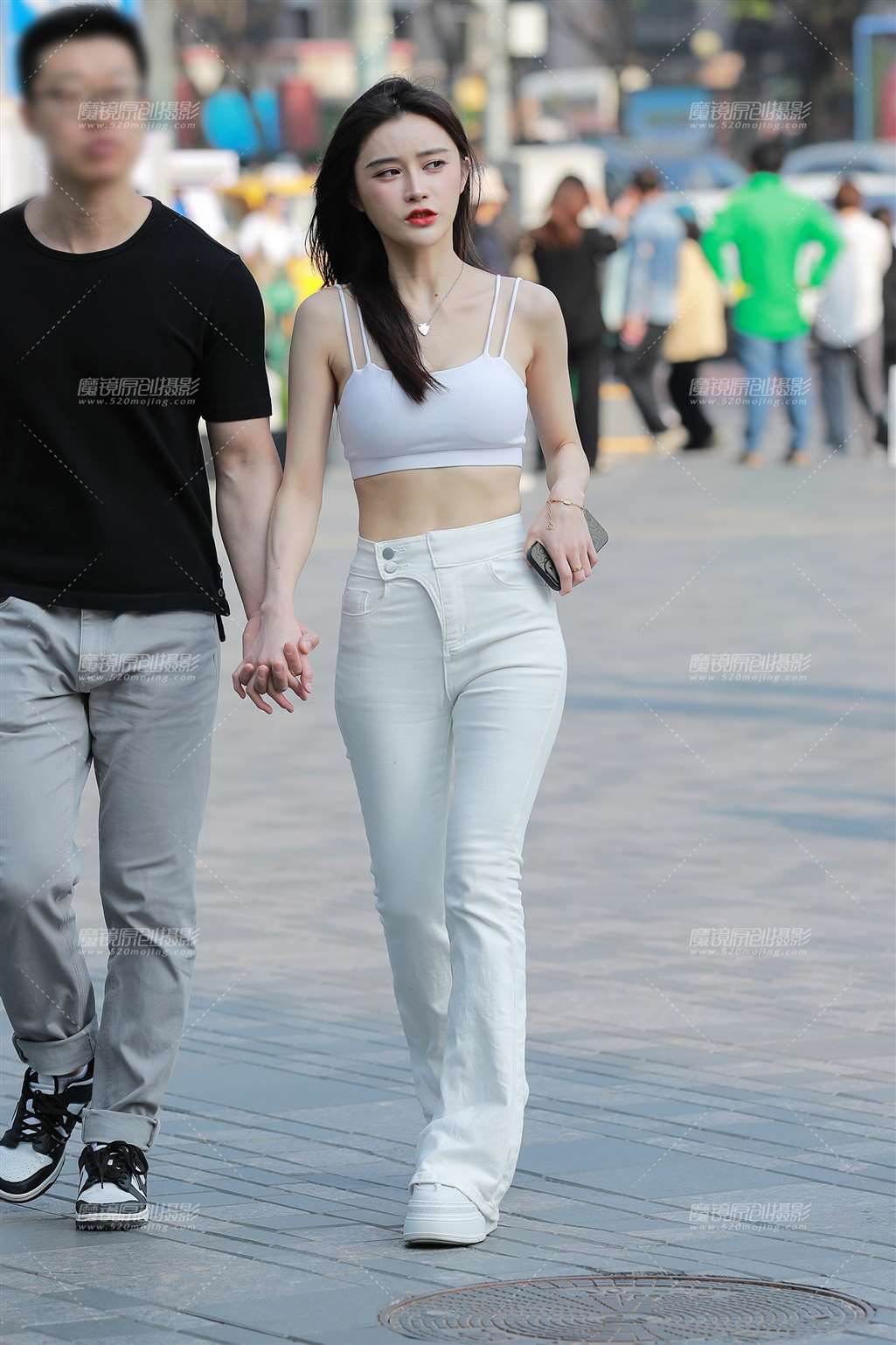 图片[5]-白色牛仔裤女友-流行馆