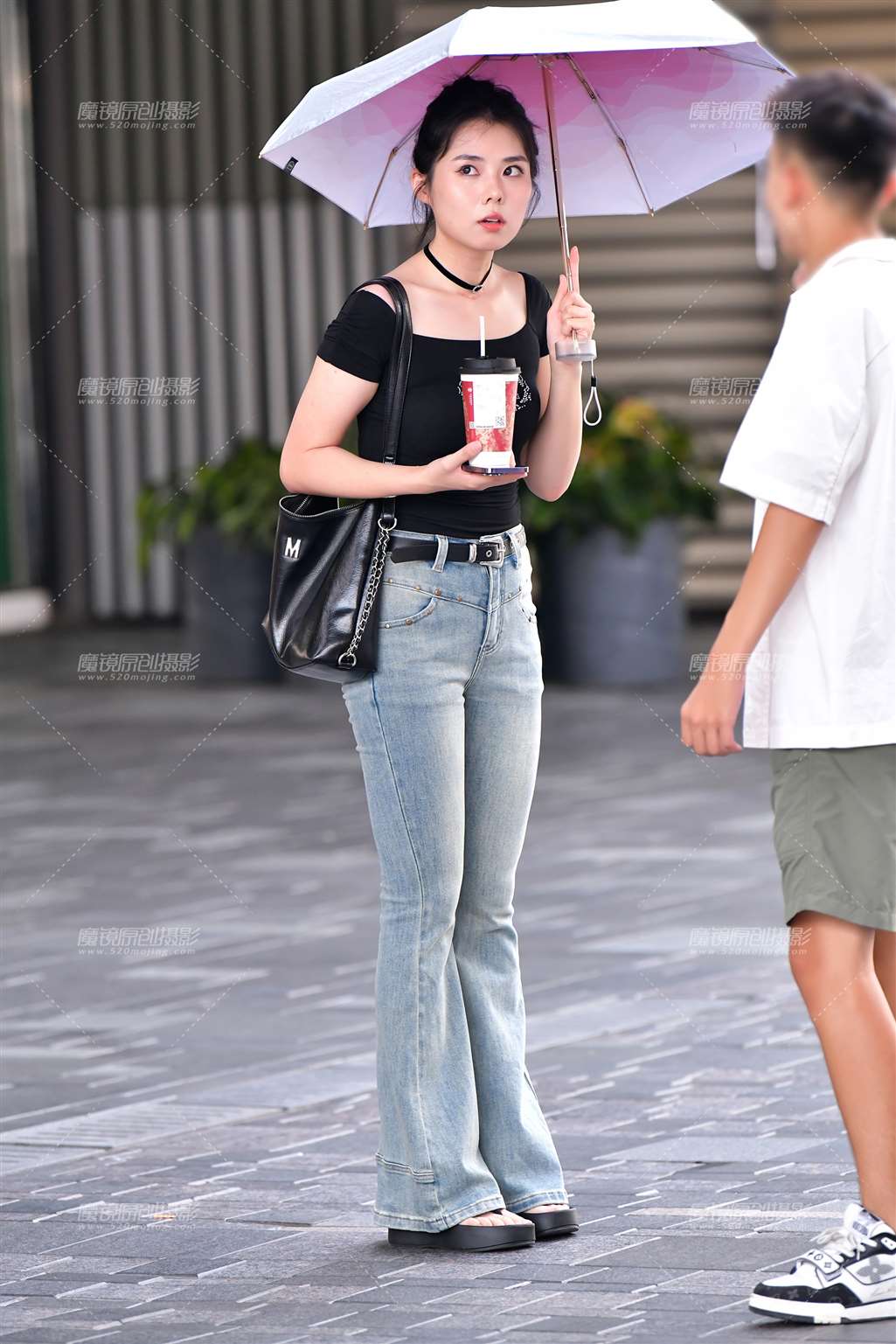 图片[4]-长腿牛仔裤美女-流行馆