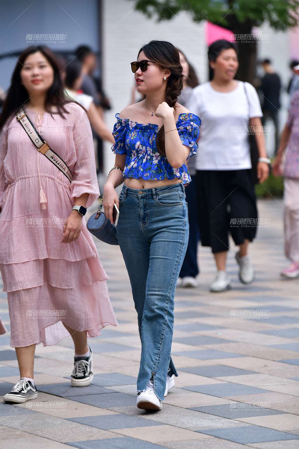 图片[4]-学妹牛仔裤美女-流行馆