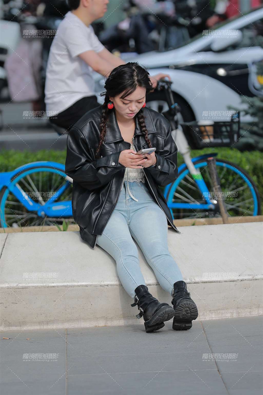 图片[3]-浅蓝牛仔裤女友-流行馆