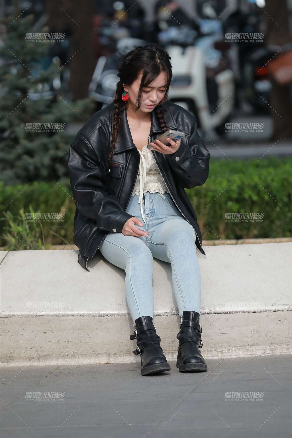 图片[4]-浅蓝牛仔裤女友-流行馆