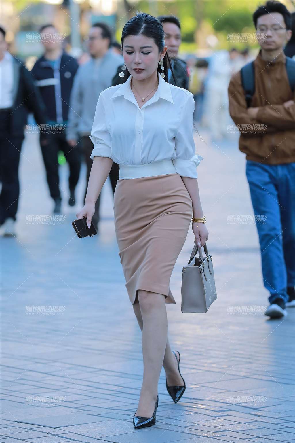 图片[4]-职业装气质美女-流行馆