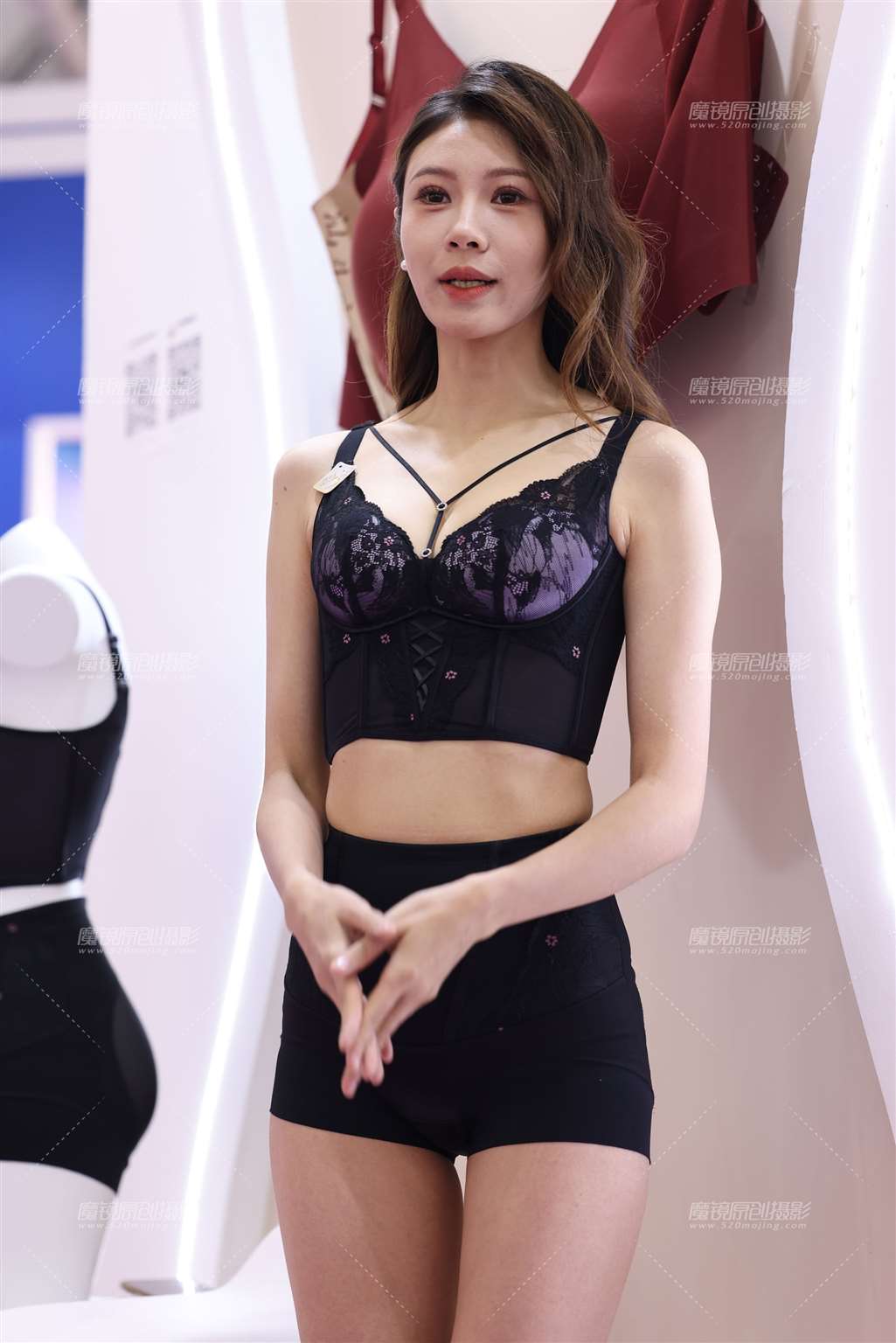 图片[3]-20250318黑色内衣漂亮模特-流行馆