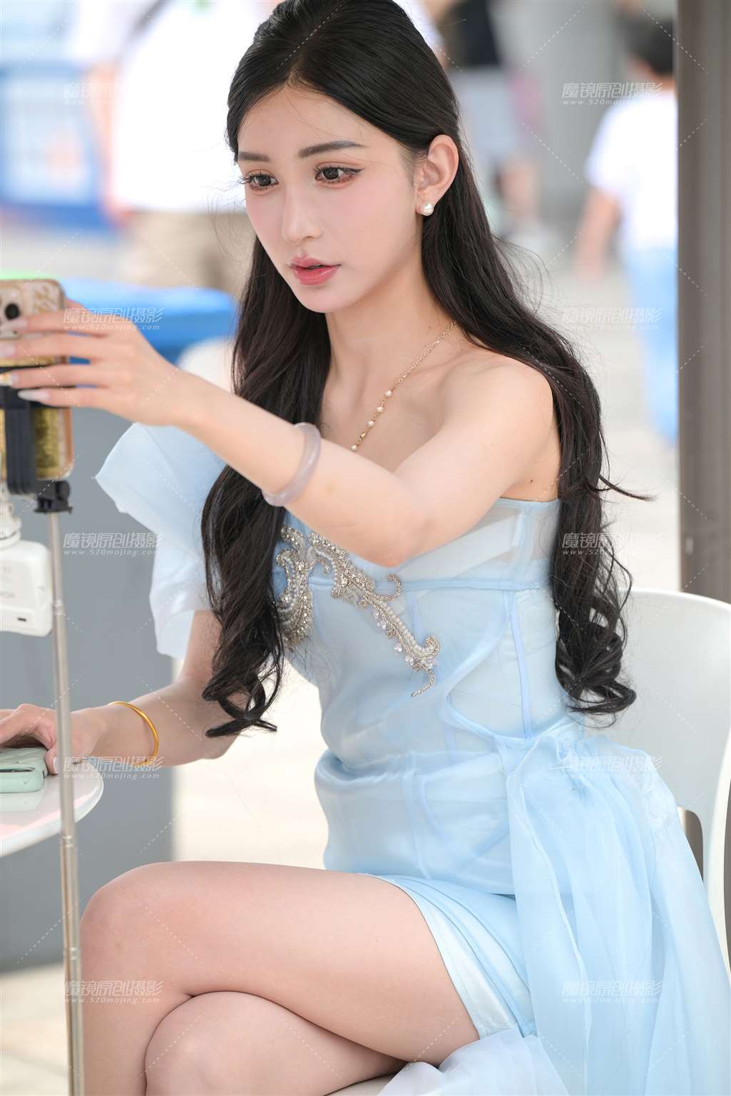 图片[5]-蓝衣美腿-流行馆