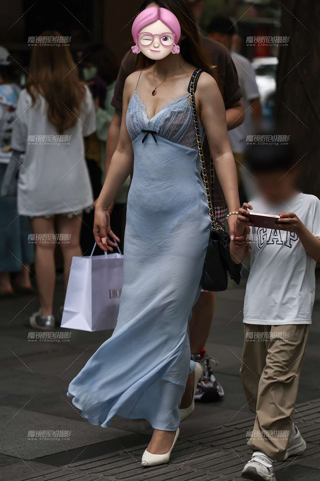 图片[5]-网纱蓝裙辣妈-流行馆