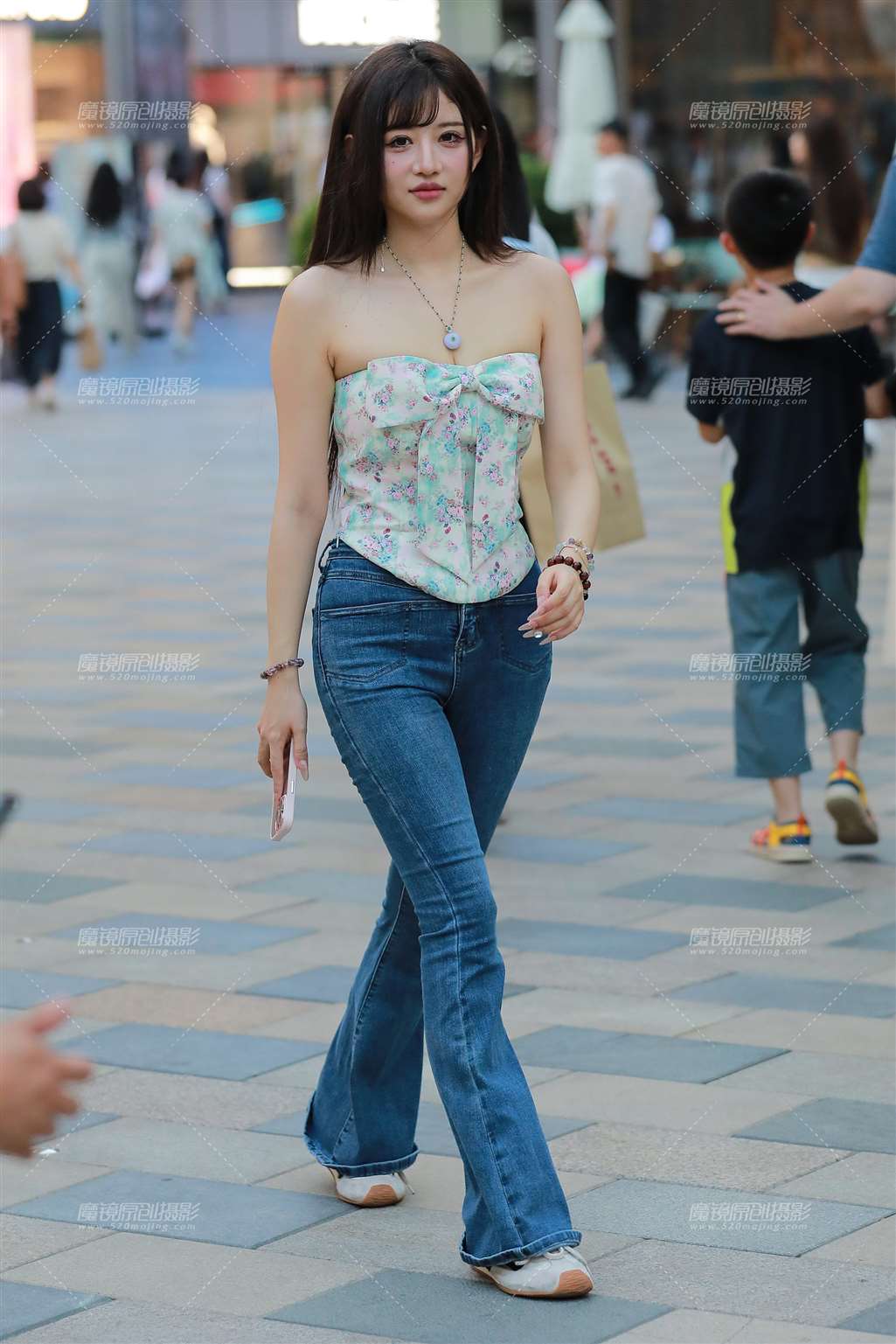 图片[5]-牛仔裤网红美女-流行馆