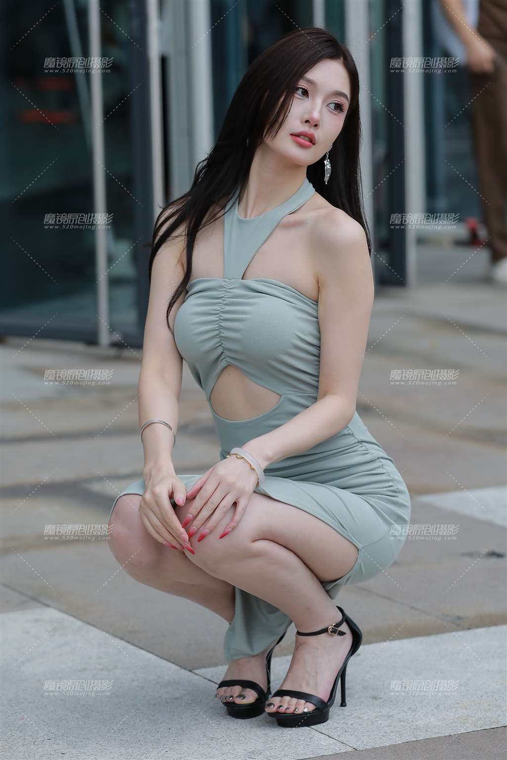 图片[5]-包臀裙高跟美女-流行馆