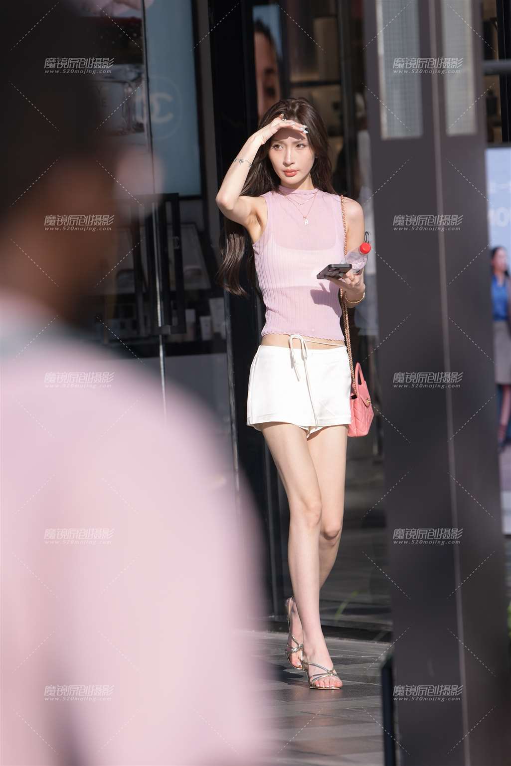 金色高跟鞋美女 25P-流行馆