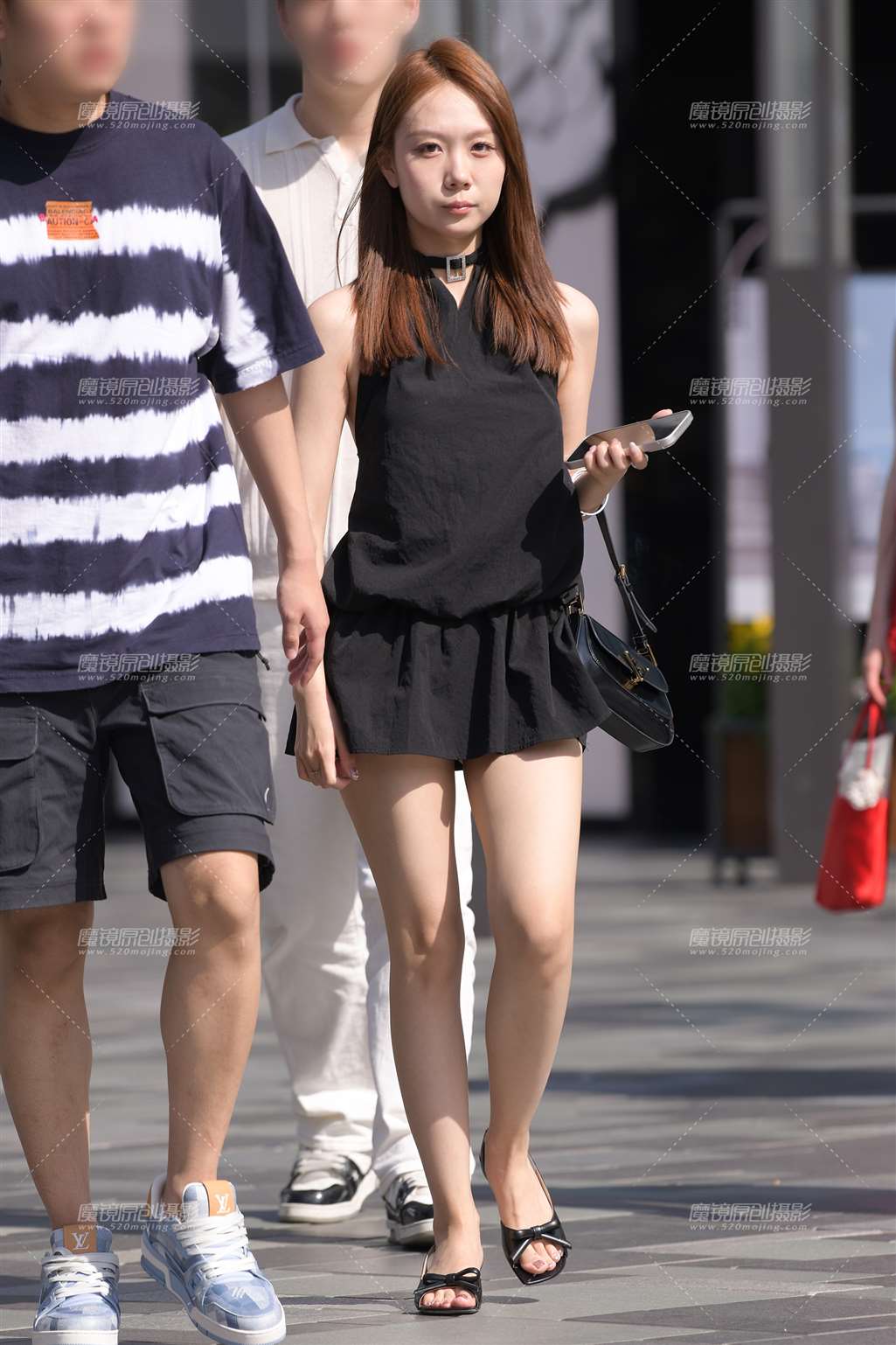 图片[4]-黑色短裙小妹 16P-流行馆
