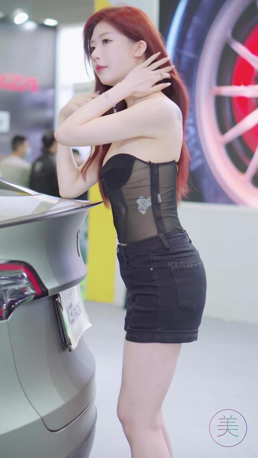 2024 深圳改装车展 Auto Salon 车模抖音网红  45 20P-流行馆